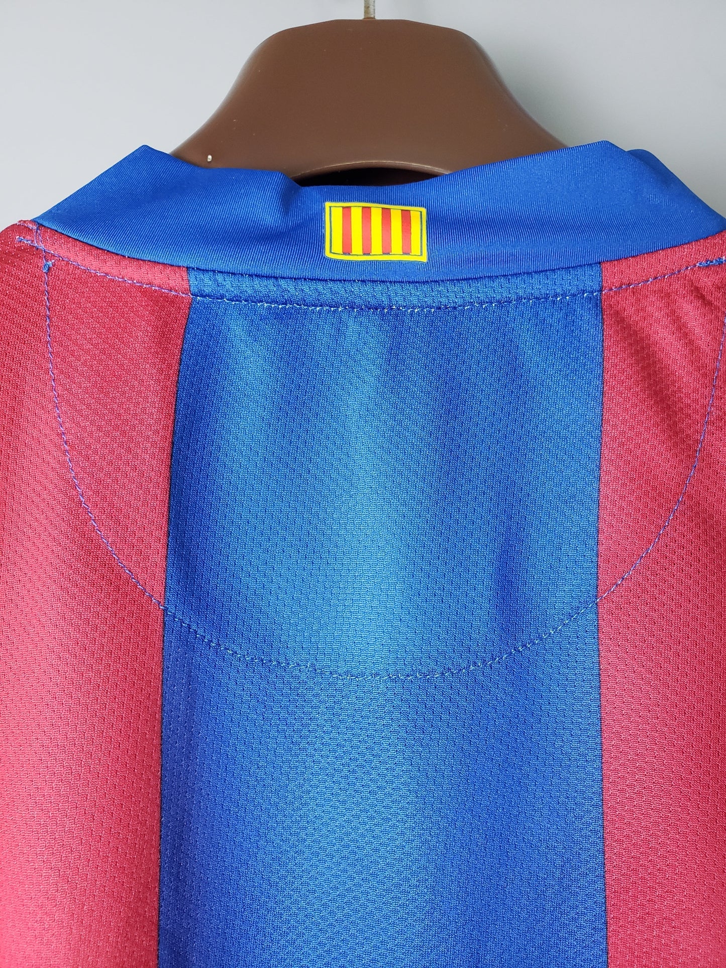 Jersey Longsleeve Barcelona 07/08 Grená