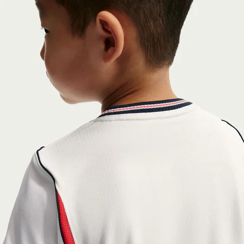 Kit Kids England Home World Cup 2026 Jersey