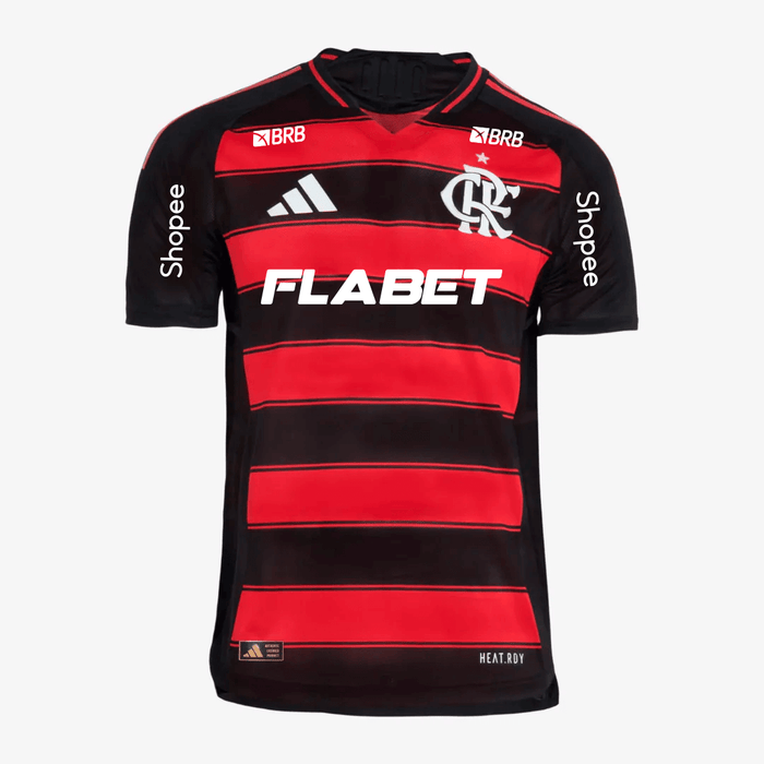 Jersey Flamengo 2025/26 I Player With Sponsors