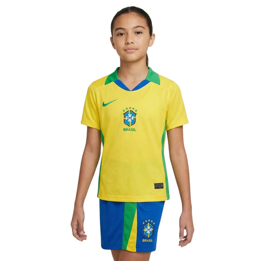 Kids Kit Brazil Woman 2023/2024 Fan