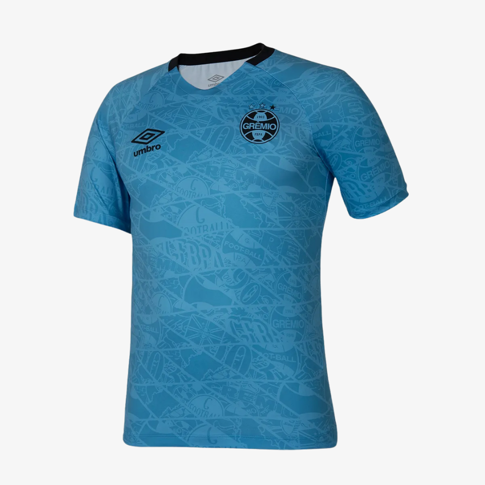 Jersey Aquecimento Grêmio 2025/26 Fan