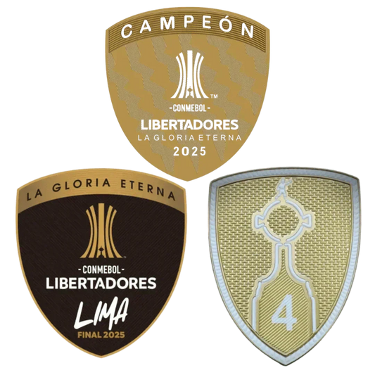 Kit Patch Champion Libertadores TETRA 2025