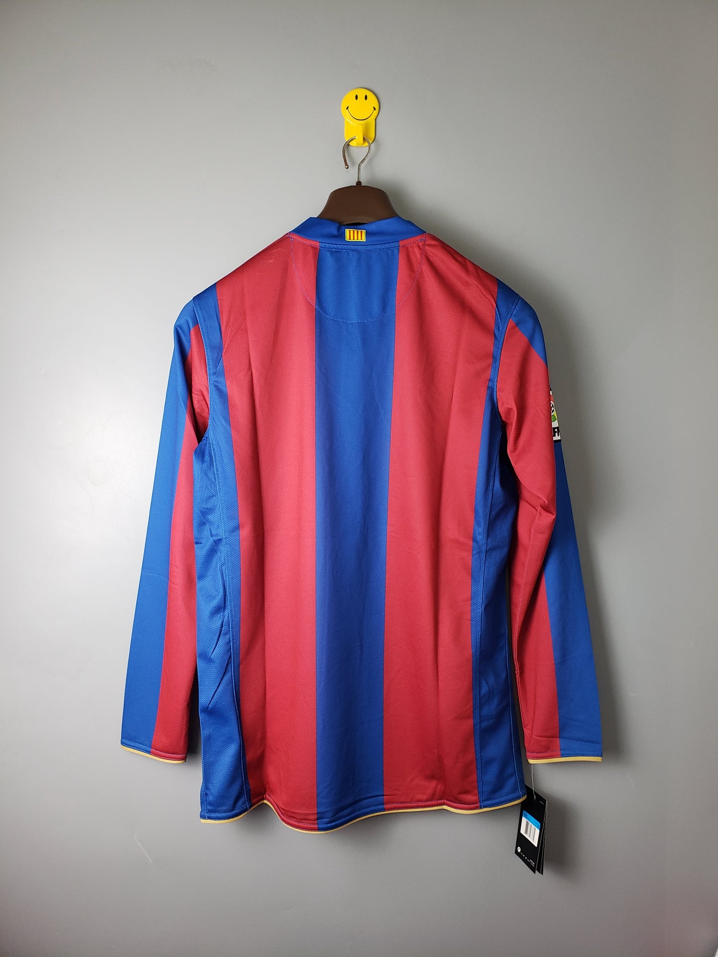 Jersey Longsleeve Barcelona 07/08 Grená