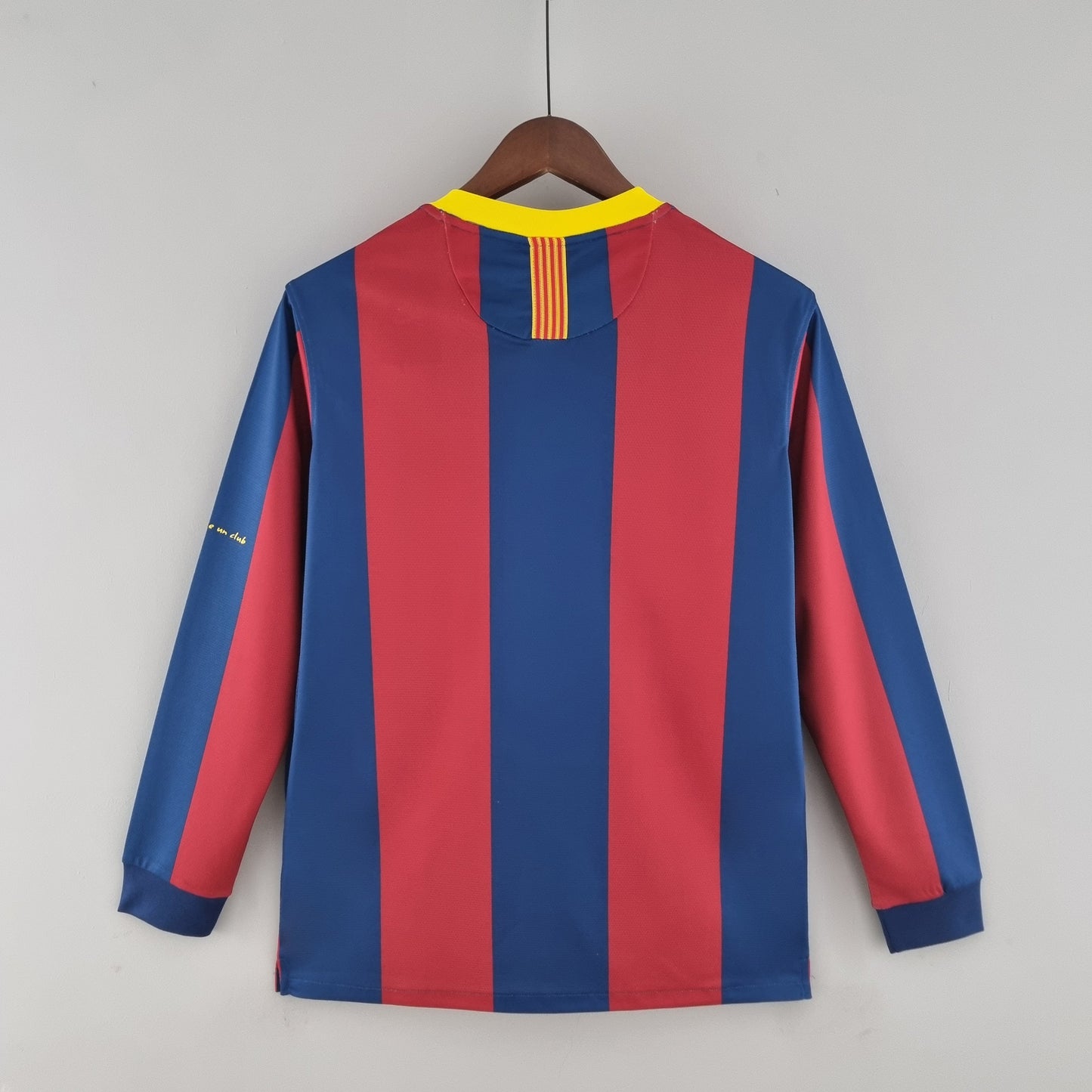 Jersey Longsleeve Barcelona 10/11 Grená