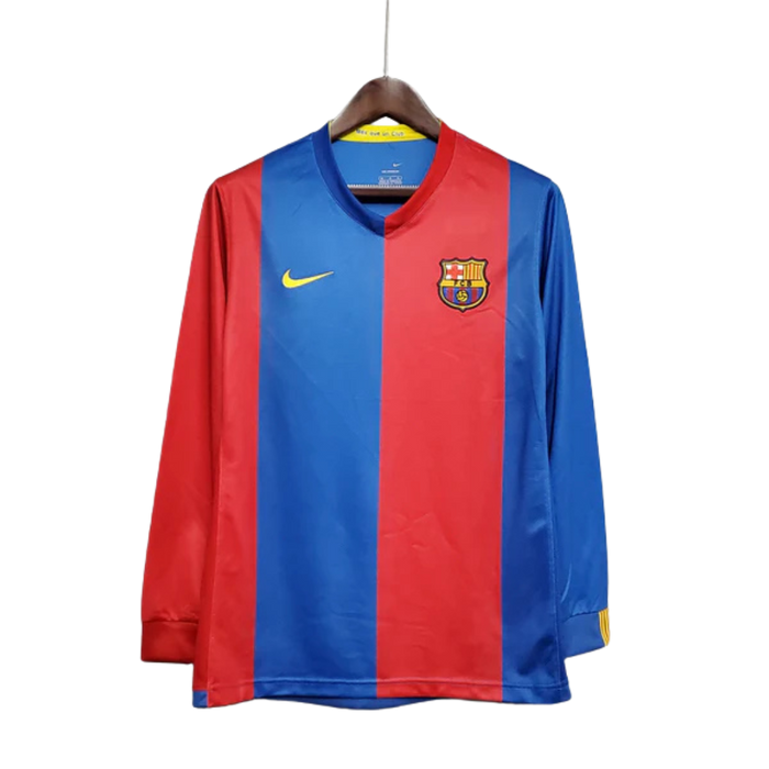 Jersey Longsleeve Barcelona 06/07 Grená