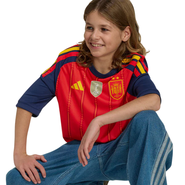 Kids Jersey Spain 2026/27 I Home Fan - World Cup Champions Edition