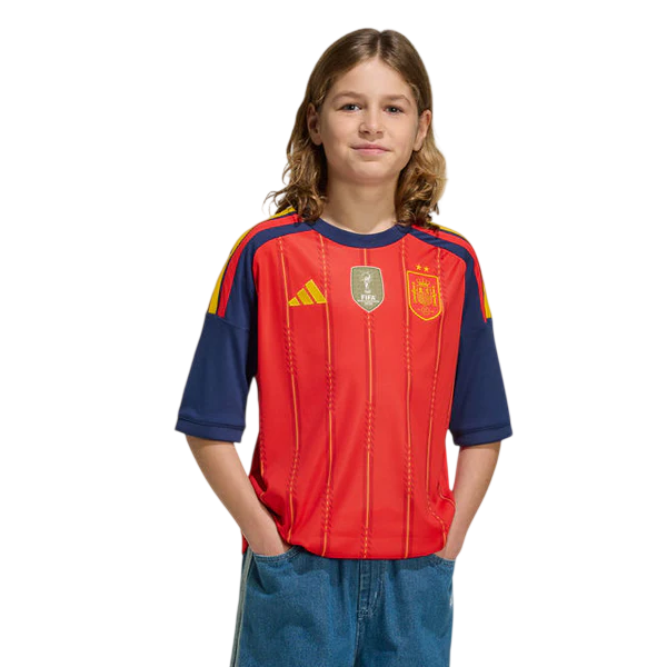 Kids Jersey Spain 2026/27 I Home Fan - World Cup Champions Edition